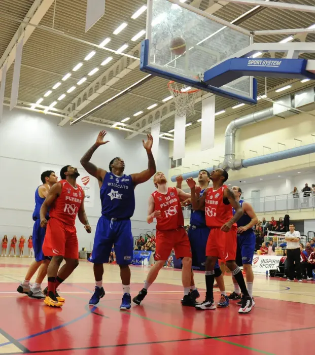 Framed Print : Thrilling Showdown: Bristol Flyers vs. Durham Wildcats at SGS Wise Campus Framed Print : Thrilling Showdown: Bristol Flyers vs. Durham Wildcats at SGS Wise Campus