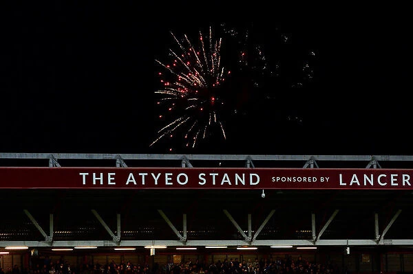 Thrilling Sky Bet Championship Match: Fireworks Light Up Ashton Gate During Bristol City vs Brighton and Hove Albion