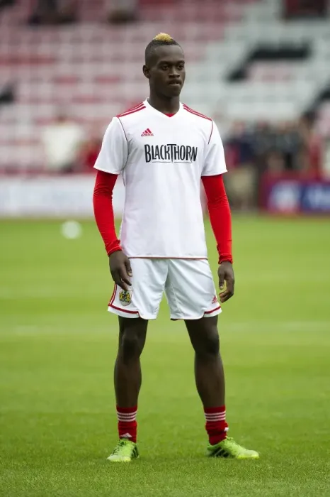 Framed Print : Toby Ajala of Bristol City in Action Against Bournemouth, 2013 - Football Pre-Season Friendly Framed Print : Toby Ajala of Bristol City in Action Against Bournemouth, 2013 - Football Pre-Season Friendly