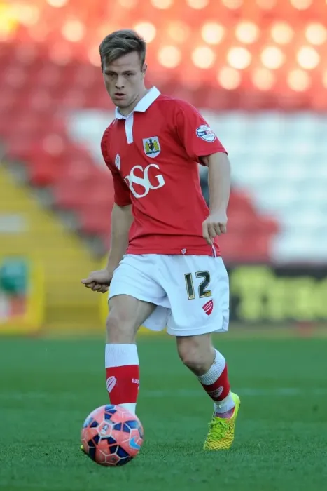Framed Print : Todd Kane in Action: FA Cup Clash between Bristol City and AFC Telford United at Ashton Gate