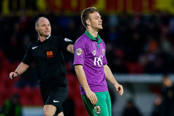 Todd Kane's Disappointment: FA Cup Shot Saved by Doncaster Rovers Goalkeeper