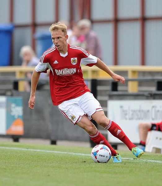Tom King in Action: Bristol City vs Forest Green Rovers, Preseason 2013