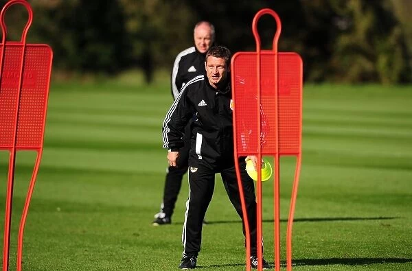 Tony Docherty Begins Training as New Assistant Manager at Bristol City FC in Championship (October 2011, Ashton Gate Stadium)