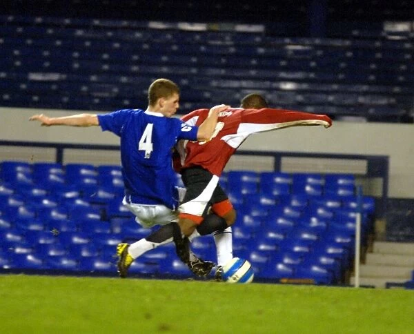 Tristan Plummer in Action: Everton U18s vs. Bristol City U18s