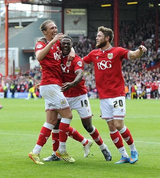 Triumphant Threesome: Agard's Double Delight as Bristol City Crush Walsall