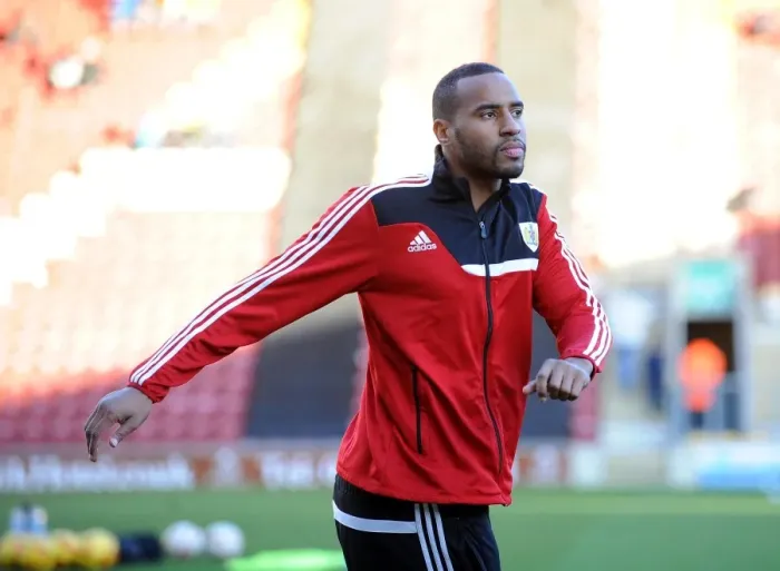 Framed Print : Tyrone Barnett Joins Bristol City: New Signing's Debut Against Bradford City, January 2014 Framed Print : Tyrone Barnett Joins Bristol City: New Signing's Debut Against Bradford City, January 2014