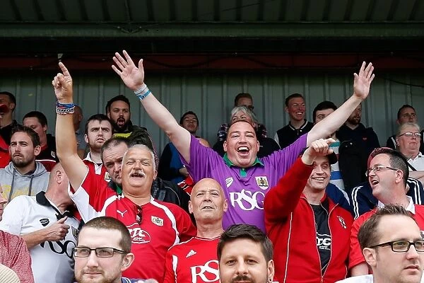 United Bristol City Fans Ready for Fleetwood Showdown, 2014