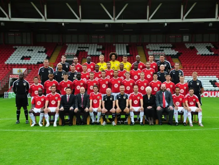 Framed Print : United Front: 2010-11 Bristol City First Team