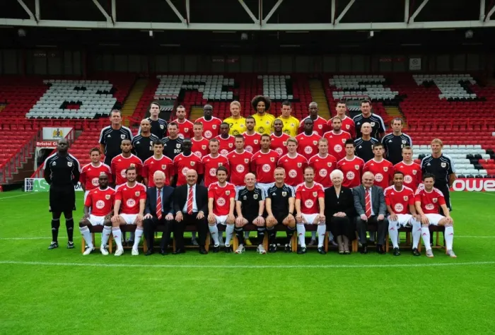 Framed Print : United Front: 2010-2011 - Bristol City First Team Season Image Framed Print : United Front: 2010-2011 - Bristol City First Team Season Image