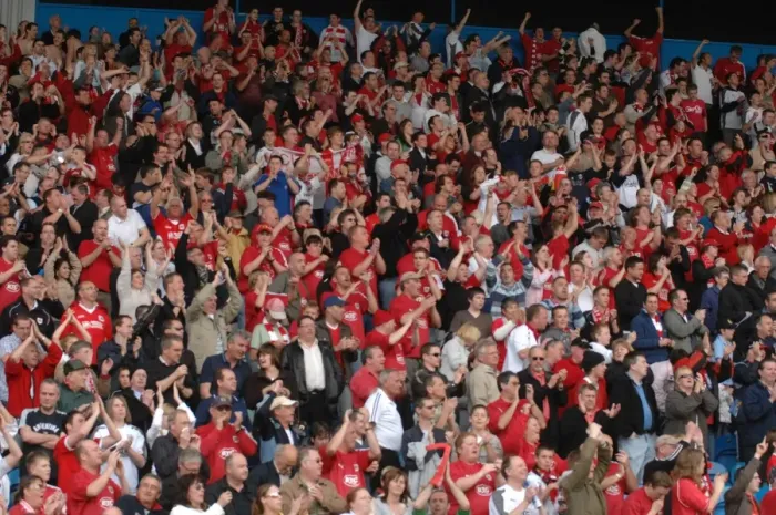 Framed Print : United in Passion: A Sea of Bristol City Fans