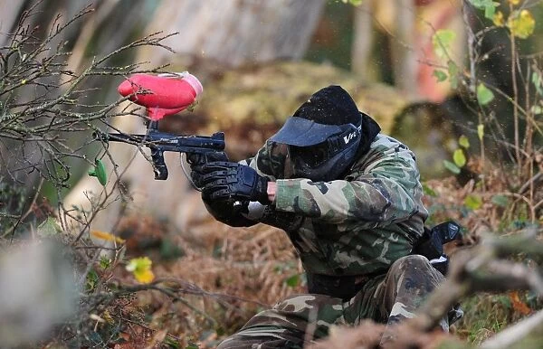 Uniting on the Battlefield: Bristol City First Team's 2011-12 Paintball Challenge