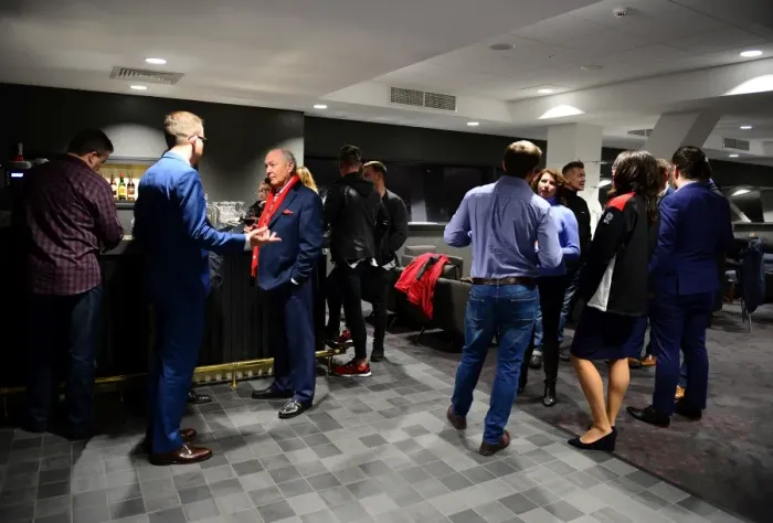Framed Print : Uniting Fans at Lansdown Club: Pre-Game Camaraderie Before the Bristol City vs Brentford Showdown, Sky Bet Championship Framed Print : Uniting Fans at Lansdown Club: Pre-Game Camaraderie Before the Bristol City vs Brentford Showdown, Sky Bet Championship
