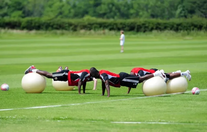 Framed Print : Uniting for Victory: Bristol City First Team's Pre-Season Training for Season 11-12 Framed Print : Uniting for Victory: Bristol City First Team's Pre-Season Training for Season 11-12