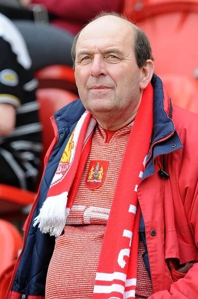Unwavering Support: A Bristol City Fan at Rotherham United vs. Bristol City, Sky Bet League One (29 / 03 / 2014)