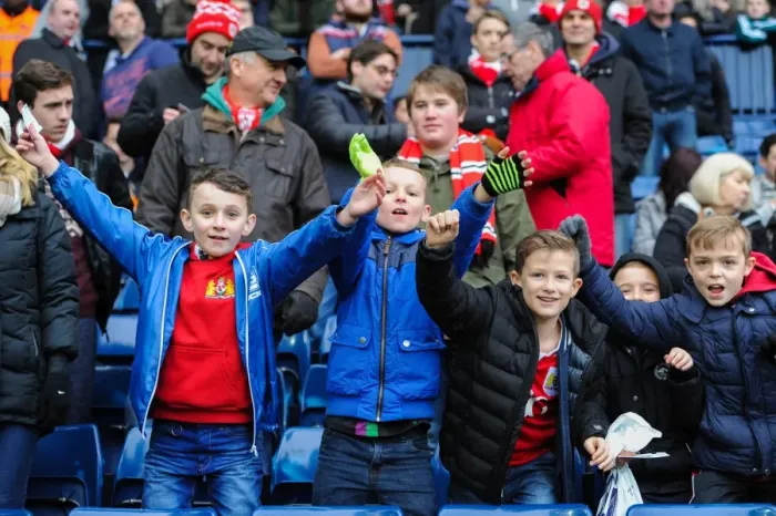 Framed Print : Unwavering Support: Bristol City Fans at The Hawthorns during FA Cup Third Round Match