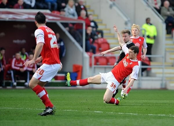 Wade Elliott Scores the Game-Winning Goal for Bristol City against Rotherham United, March 2014