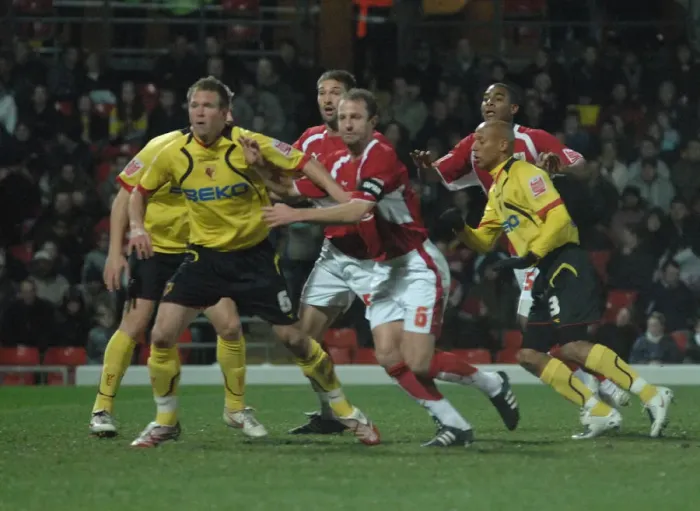 Framed Print : Watford vs. Bristol City: A Football Rivalry - Season 07-08 Framed Print : Watford vs. Bristol City: A Football Rivalry - Season 07-08