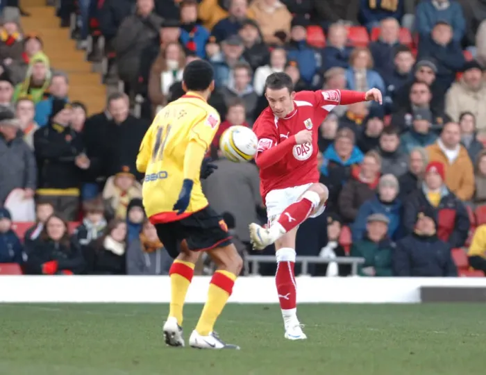 Framed Print : Watford vs. Bristol City: A Football Rivalry - Season 08-09
