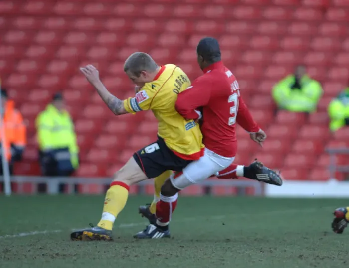 Framed Print : Watford vs. Bristol City: A Football Rivalry - Season 08-09 Framed Print : Watford vs. Bristol City: A Football Rivalry - Season 08-09