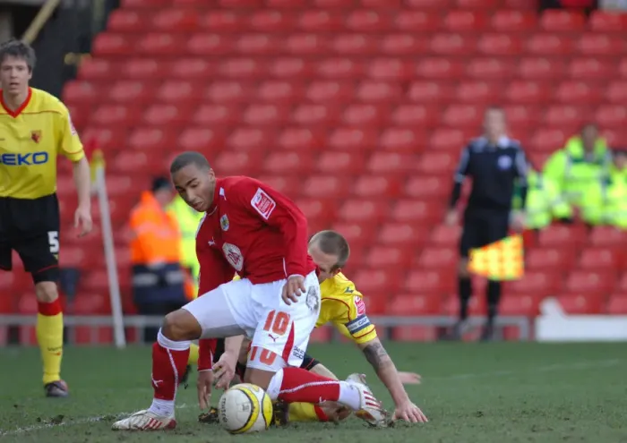 Framed Print : Watford vs. Bristol City: A Football Rivalry - Season 08-09