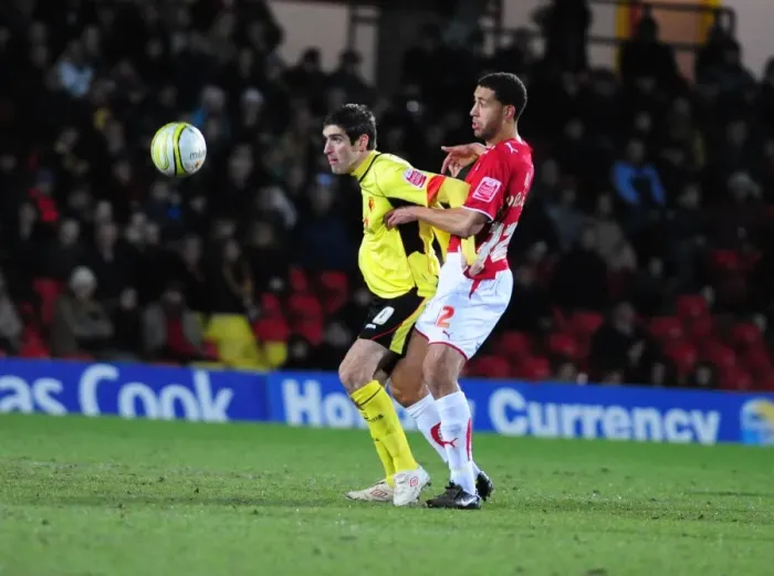 Framed Print : Watford vs. Bristol City: A Football Rivalry - Season 09-10