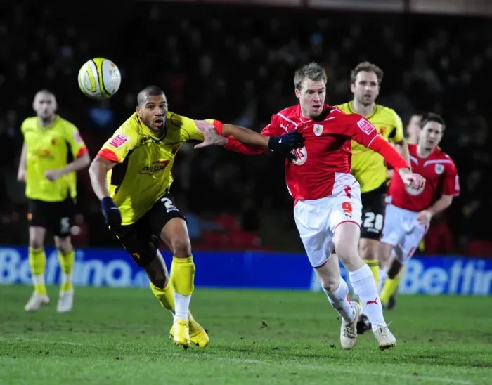 Framed Print : Watford vs. Bristol City: A Football Rivalry - Season 09-10