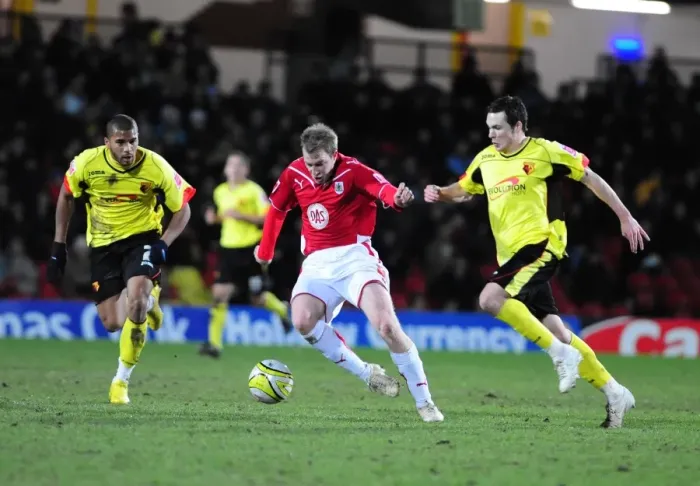 Framed Print : Watford vs. Bristol City: A Football Rivalry - Season 09-10 Framed Print : Watford vs. Bristol City: A Football Rivalry - Season 09-10