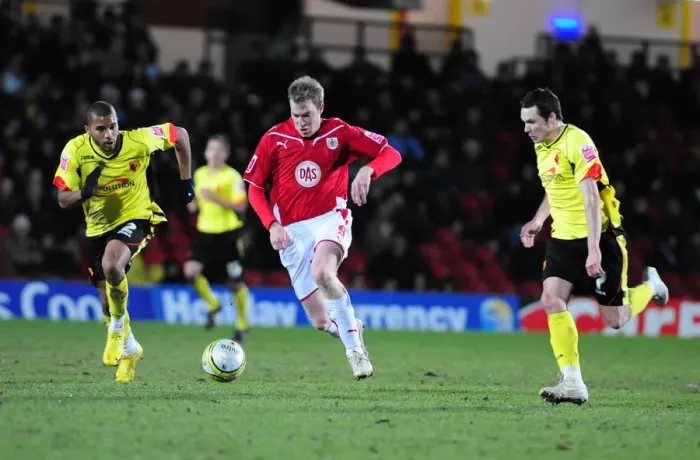 Framed Print : Watford vs. Bristol City: A Football Rivalry - Season 09-10
