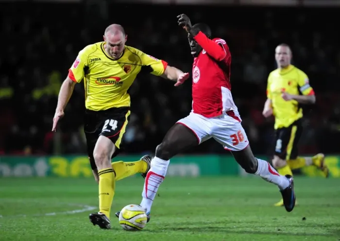 Framed Print : Watford vs. Bristol City: A Football Rivalry - Season 09-10 Framed Print : Watford vs. Bristol City: A Football Rivalry - Season 09-10