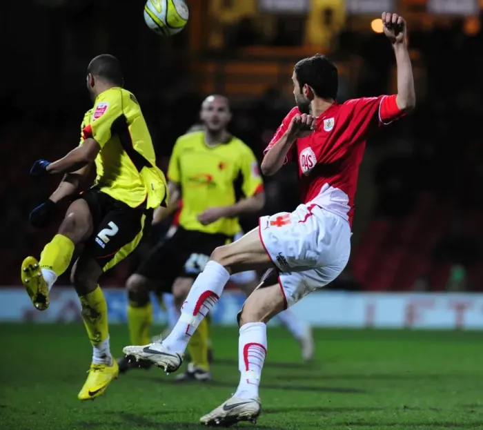 Framed Print : Watford vs. Bristol City: A Football Rivalry - Season 09-10