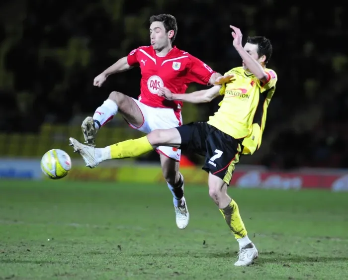 Framed Print : Watford vs. Bristol City: A Football Rivalry - Season 09-10 Framed Print : Watford vs. Bristol City: A Football Rivalry - Season 09-10