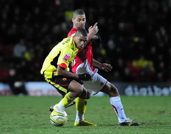 Framed Print : Watford vs. Bristol City: A Football Rivalry - Season 09-10 Framed Print : Watford vs. Bristol City: A Football Rivalry - Season 09-10