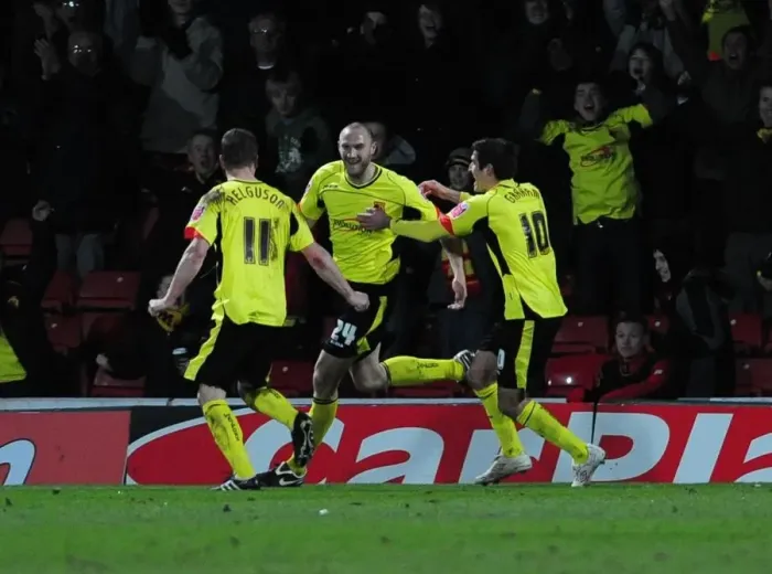 Framed Print : Watford vs. Bristol City: A Football Rivalry - Season 09-10