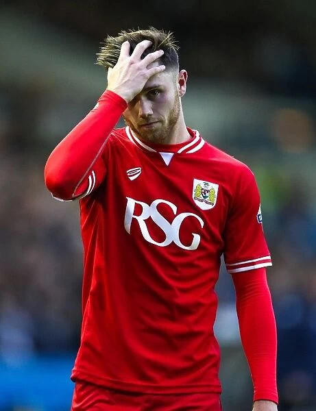 Wes Burns of Bristol City in Action Against Leeds United, Sky Bet Championship, 2016