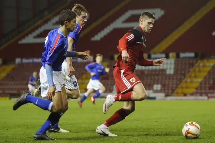 Framed Print : Wes Burns Thrilling FA Youth Cup Goal: Bristol City U18s vs Ipswich Town Framed Print : Wes Burns Thrilling FA Youth Cup Goal: Bristol City U18s vs Ipswich Town