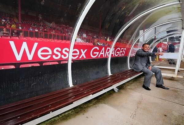 Wessex Garages Unveil Newly Branded Dugouts at Ashton Gate Stadium