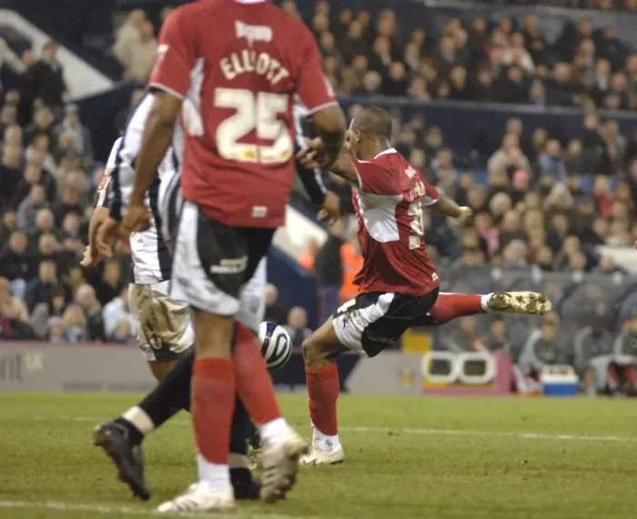 Framed Print : West Brom vs. Bristol City: A Football Rivalry - Season 07-08