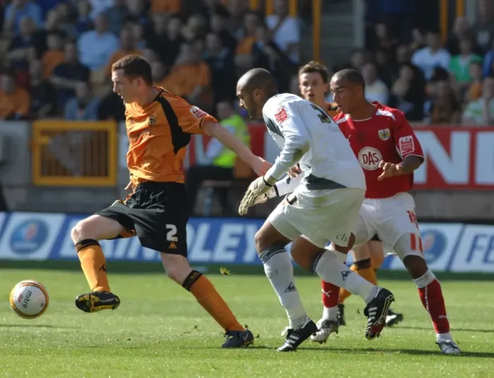 Framed Print : Wolves vs. Bristol City: A Football Rivalry - Season 08-09
