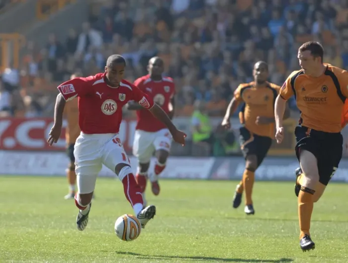 Framed Print : Wolves vs. Bristol City: A Football Rivalry - Season 08-09