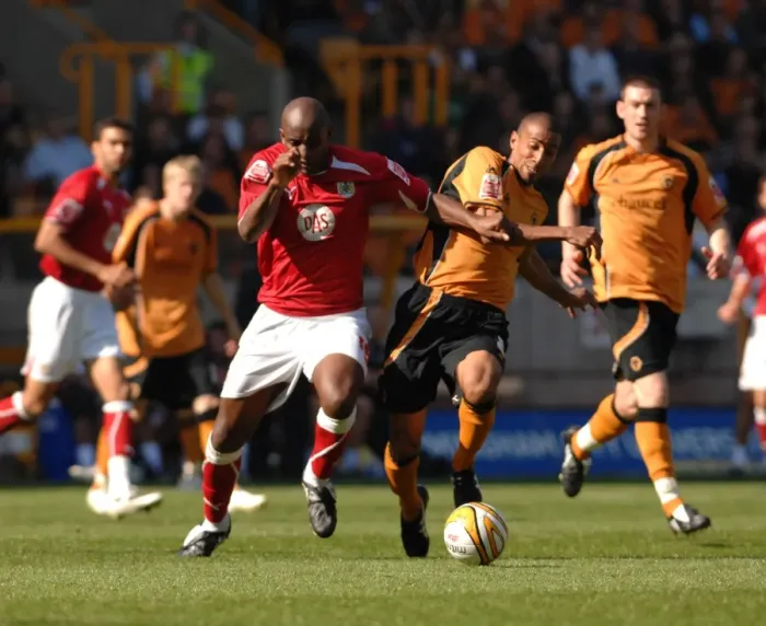 Framed Print : Wolves vs. Bristol City: A Football Rivalry - Season 08-09