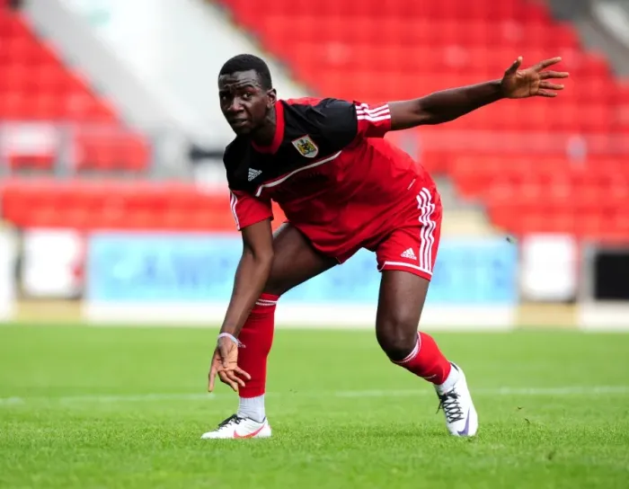 Framed Print : Yannick Bolasie in Action: St Johnstone vs. Bristol City Pre-Season Friendly, July 2012 Framed Print : Yannick Bolasie in Action: St Johnstone vs. Bristol City Pre-Season Friendly, July 2012