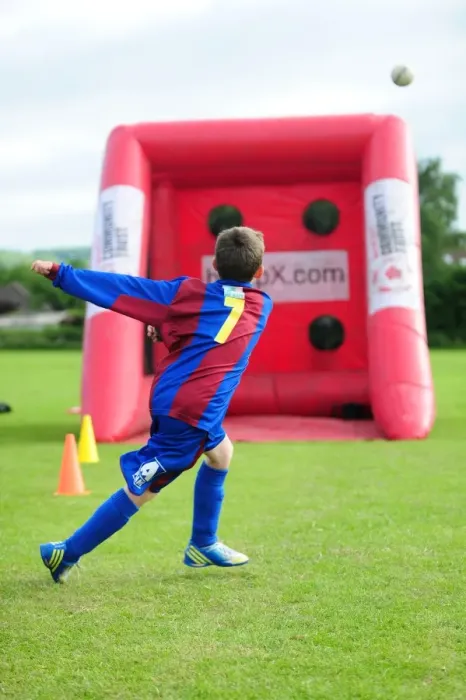 Framed Print : Young Fan Trying to Score at Ashton and Backwell United vs. Bristol City Pre-Season Friendly Framed Print : Young Fan Trying to Score at Ashton and Backwell United vs. Bristol City Pre-Season Friendly