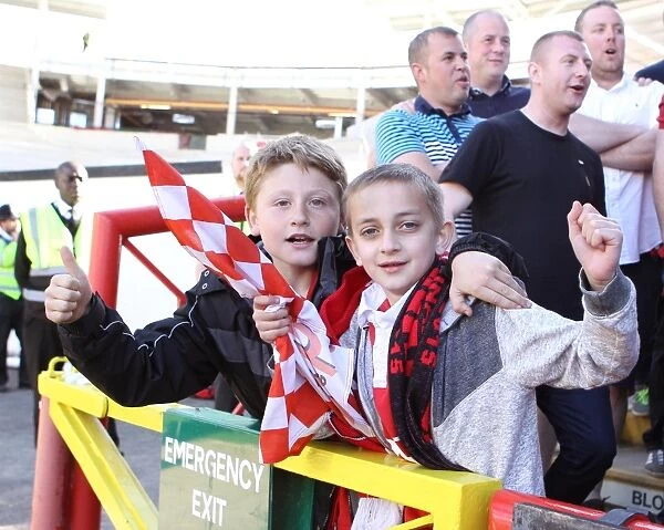 Young Fans Excitement: Bristol City vs Coventry City, 2015