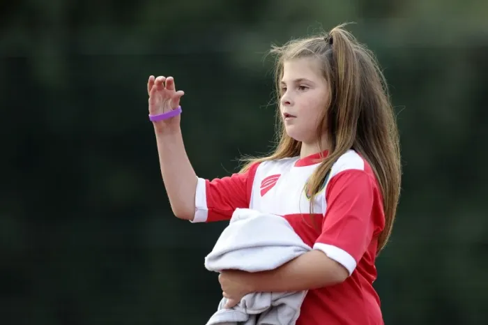Framed Print : Young Fan's Excitement at FA WSL Match: BAWFC vs Arsenal Ladies (2014) Framed Print : Young Fan's Excitement at FA WSL Match: BAWFC vs Arsenal Ladies (2014)