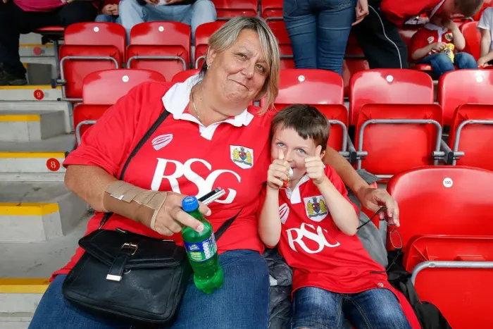 Framed Print : A Young Fan's Excitement: Fleetwood Town vs. Bristol City Football Match, 2014 Framed Print : A Young Fan's Excitement: Fleetwood Town vs. Bristol City Football Match, 2014