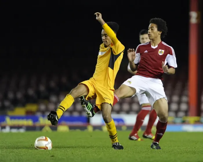 Framed Print : Youth Cup Clash at Ashton Gate: Bristol City U18s vs Newport County U18s Framed Print : Youth Cup Clash at Ashton Gate: Bristol City U18s vs Newport County U18s