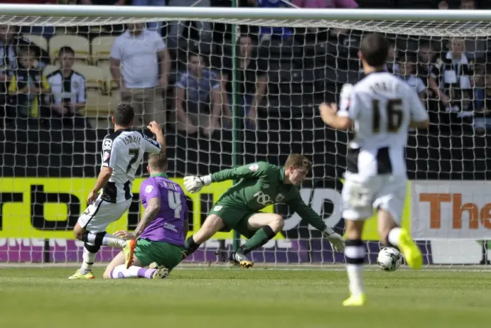 Framed Print : Zeli Ismail Scores the Opener: Notts County vs. Bristol City, Sky Bet League One (August 31, 2014) Framed Print : Zeli Ismail Scores the Opener: Notts County vs. Bristol City, Sky Bet League One (August 31, 2014)