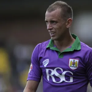 Aaron Wilbraham in Action: Bristol City vs. Notts County, Sky Bet League One, 2014 Aaron Wilbraham in Action: Bristol City vs. Notts County, Sky Bet League One, 2014