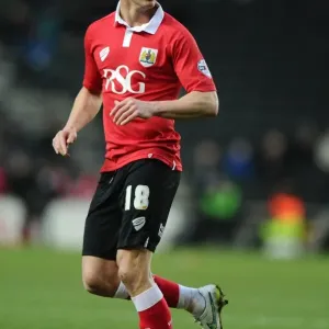Aaron Wilbraham in Action Print, League One Match at Stadium MK Aaron Wilbraham in Action Print, League One Match at Stadium MK