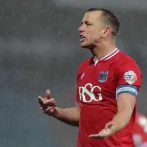 Aaron Wilbraham in Action: Huddersfield Town vs. Bristol City, Sky Bet Championship (December 12, 2015) Aaron Wilbraham in Action: Huddersfield Town vs. Bristol City, Sky Bet Championship (December 12, 2015)